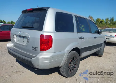 2003 Honda Pilot Lx from USA, damaged, VIN 2HKYF18153H620466